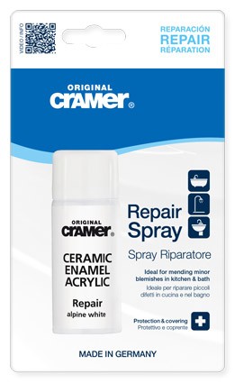 Repair spray in new skin packing