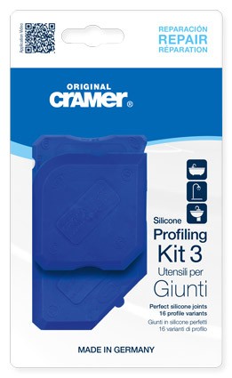 Silicone Sealant Pro Cramer Fugi Professional 5 Piece and 2 Guides for Grouting 